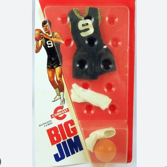 Mattel Other - Big Jim Sports Series Basketball Uniform